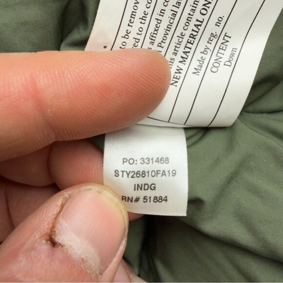 Patagonia NWT Men's Size Medium Maple Grove Down Parka 26810 Style Number - Picture 10 of 13